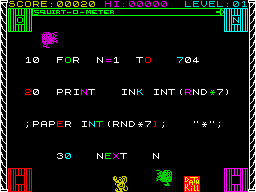 Micro Mouse Goes De-Bugging screenshot 3 for ZX Spectrum